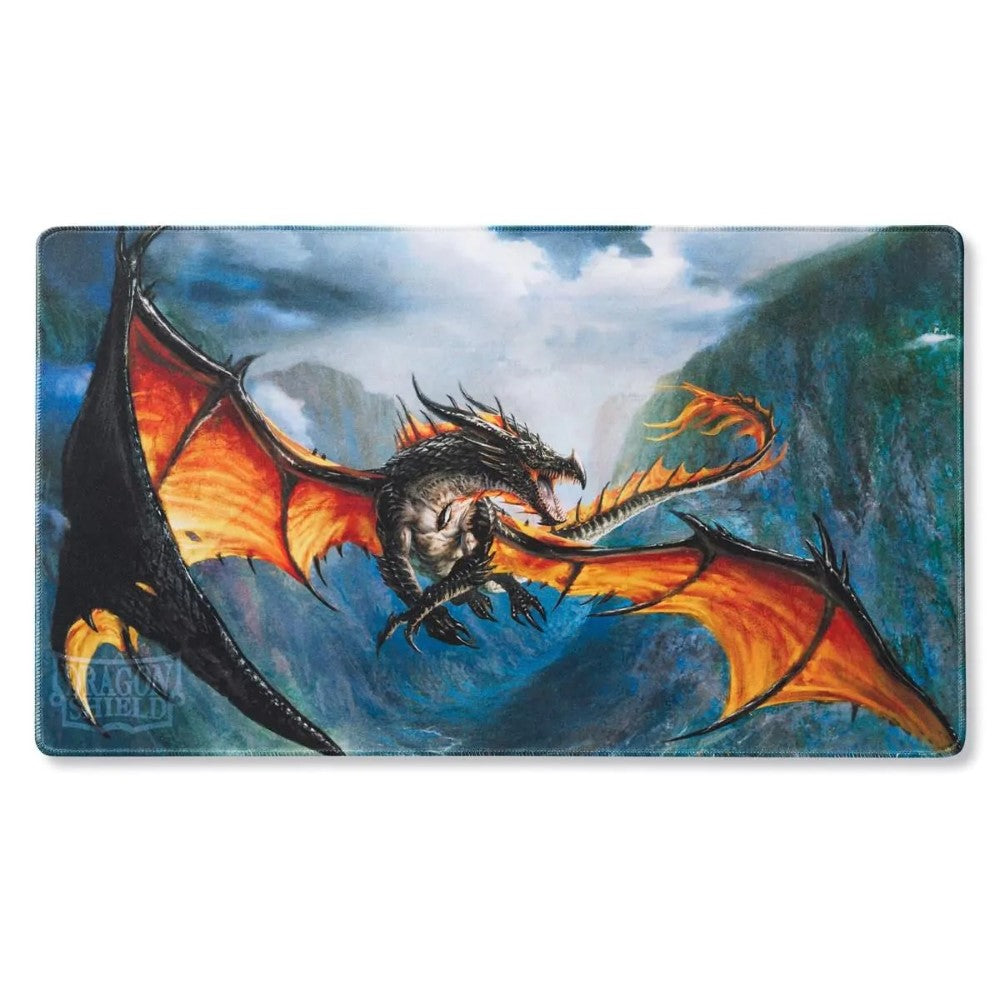 Dragon Shield: Playmat Case & Coin Black (Amina, Harbinger of Destiny) - AT-22302