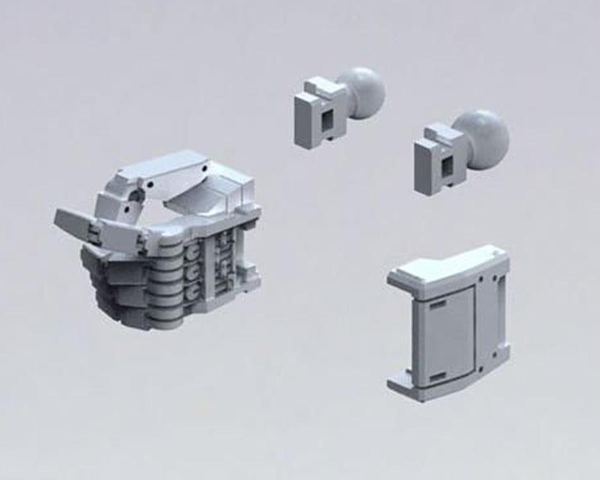Bandai Builders Parts HD 1/144 EFSF MS Hands #01 Gundam - BAS2203353