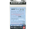 Bandai GD-114 Gundam Thunderbolt Multiuse Waterslide Decals - BAS2407625