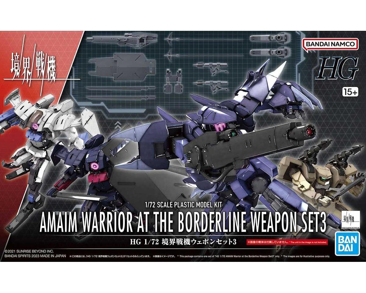 Bandai HG 1/72 AMAIM Warrior at the Borderline Weapon Set 3 - BAS2654296