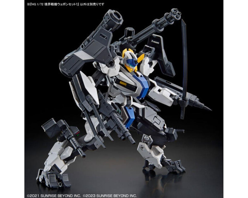 Bandai HG 1/72 AMAIM: Warrior at the Borderline Weapon Set 7 - BAS2672917