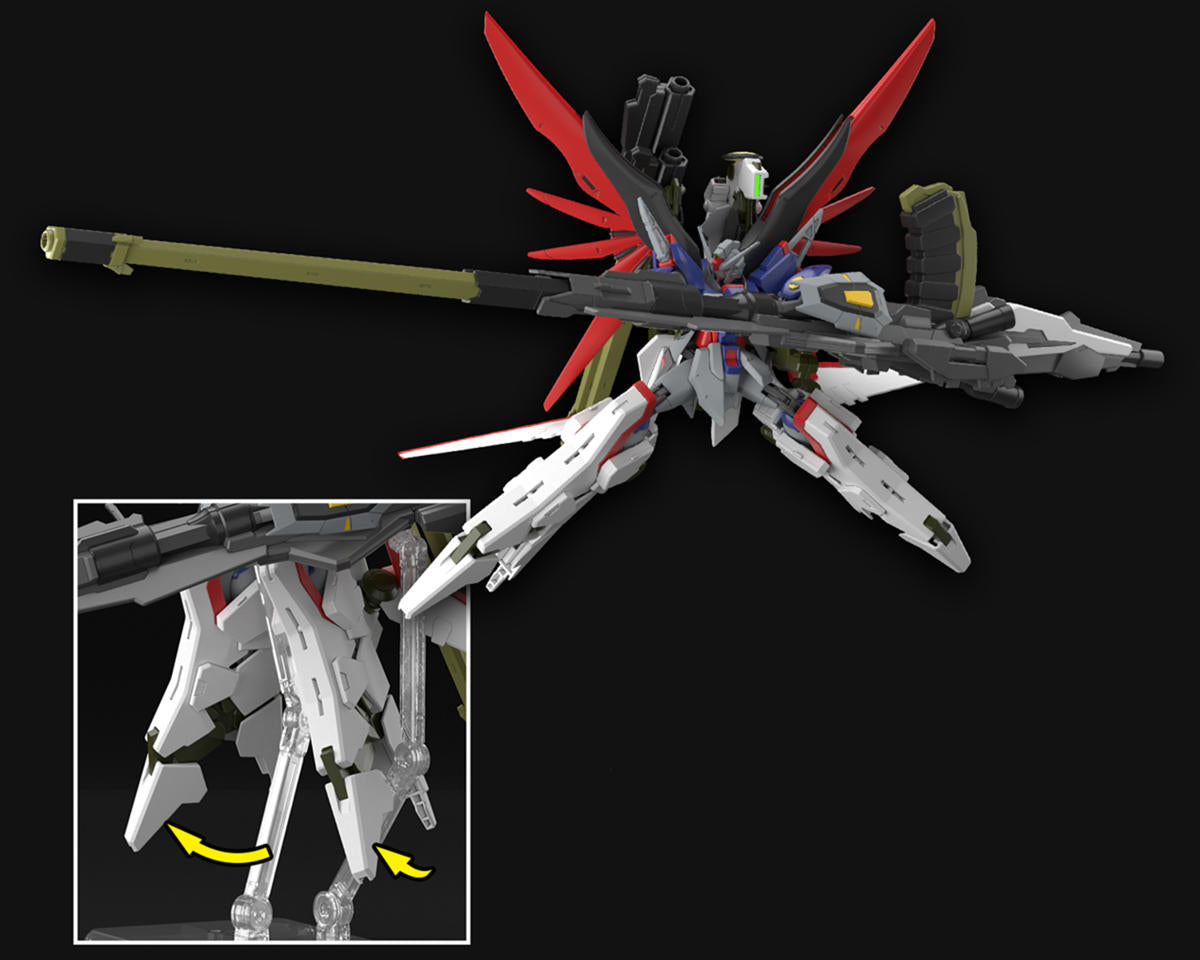Bandai HGCE 1/144 Destiny Gundam Spec II & Zeus Silhouette - BAS2679248