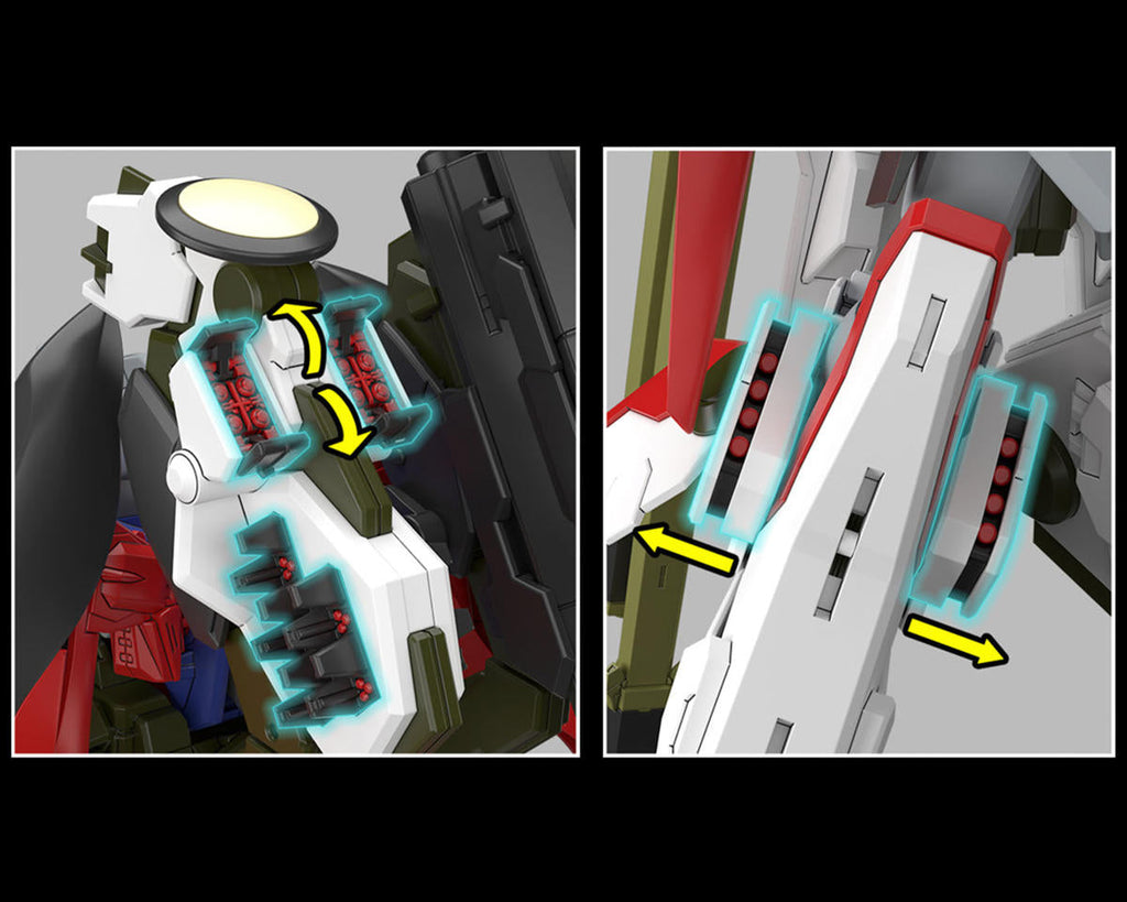 Bandai HGCE 1/144 Destiny Gundam Spec II & Zeus Silhouette - BAS2679248