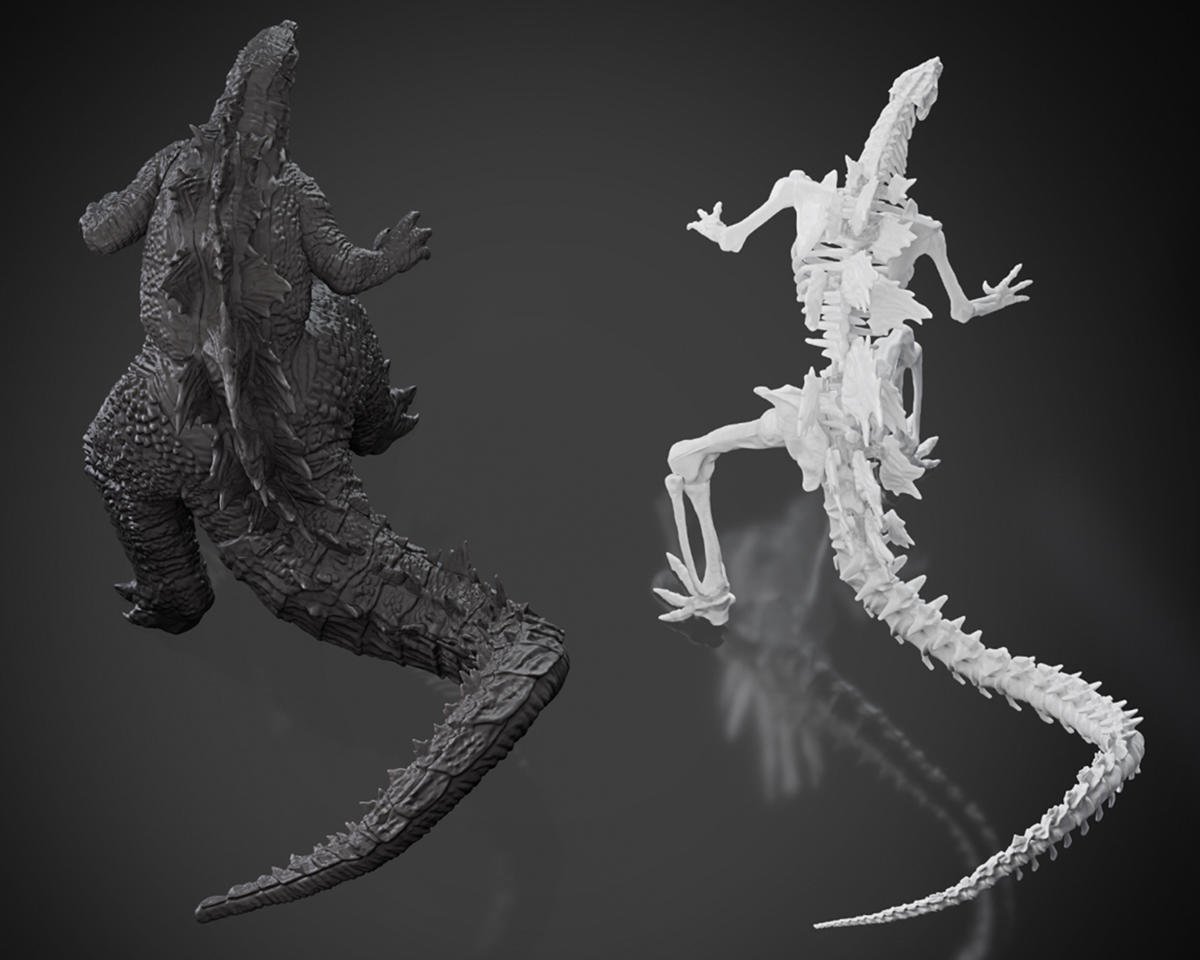 Bandai Godzilla From â€œGodzilla x Kong: The New Empire 2024 - BAS2723556