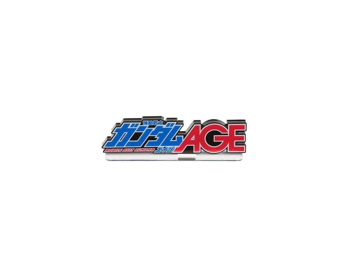 Bandai Mobile Suit Gundam Age Large Logo Display - BAS63217