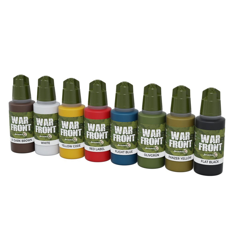 Scale 75 SSE-082 Warfront Set Basic Colors Paint Set