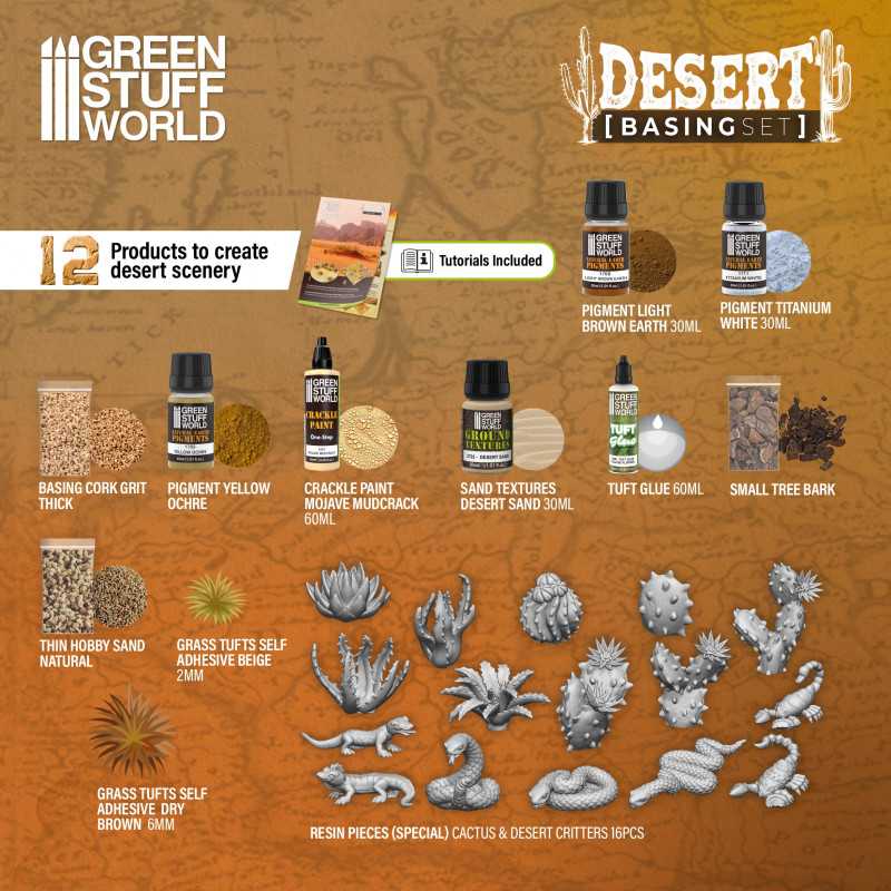 Green Stuff World 11637 Environment Set Desert/ Desierto (9080482693357)
