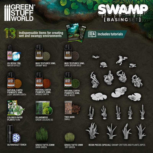 Green Stuff World 11640 Environment Set Swamp / Pantano (9080483021037)