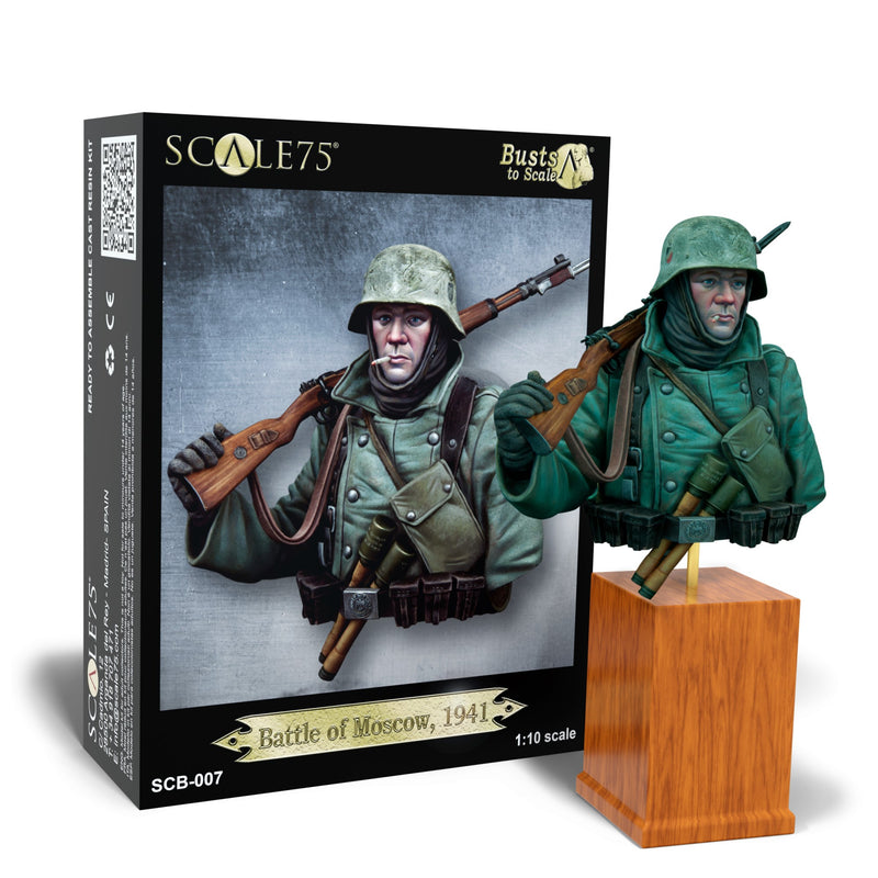 Scale 75 SCB-007 Busts Warfront Battle Of Moscow; 1941 1:10