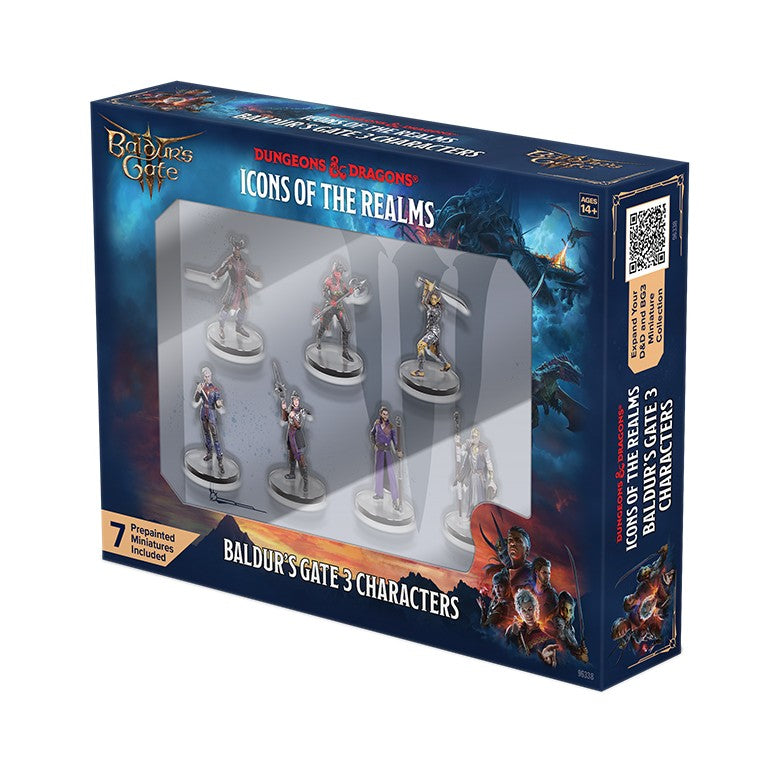 WizKids D&D Icons of the Realms: Baldur's Gate 3 Character Boxed Set Figure