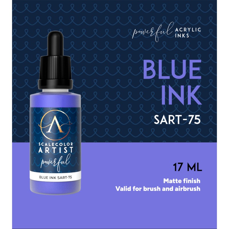 Scale 75 SART-75 Scalecolor Artist Blue Ink 20ml