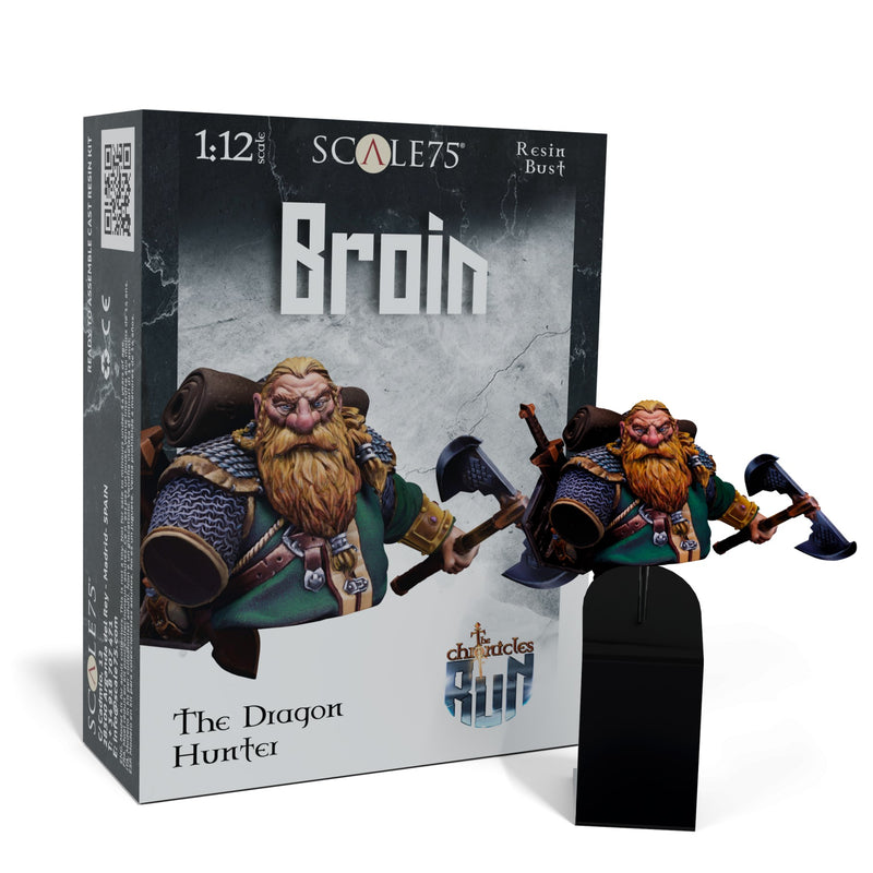 Scale 75 STCR-001 Busts The Chronicles of Run Broin The Dragon Hunter 1:12