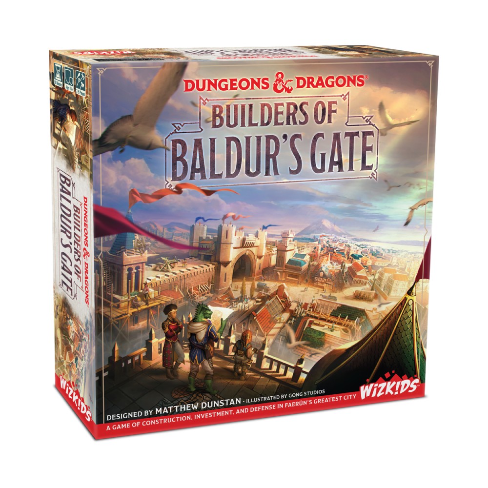 WizKids D&D: Builders of Baldur's Gate Board Game