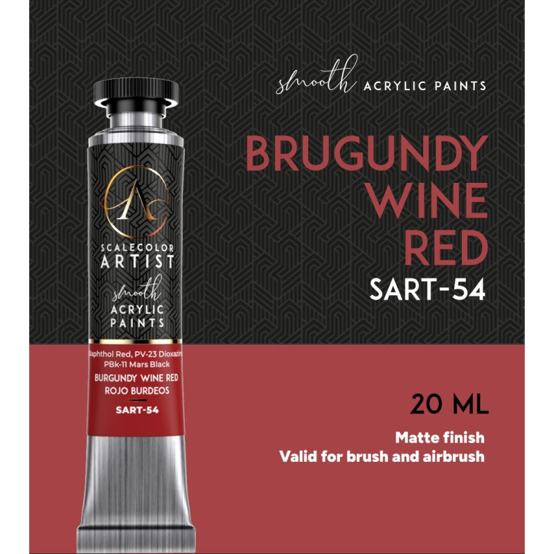 Scale 75 SART-54 Scalecolor Artist Burgundy Wine Red 20ml