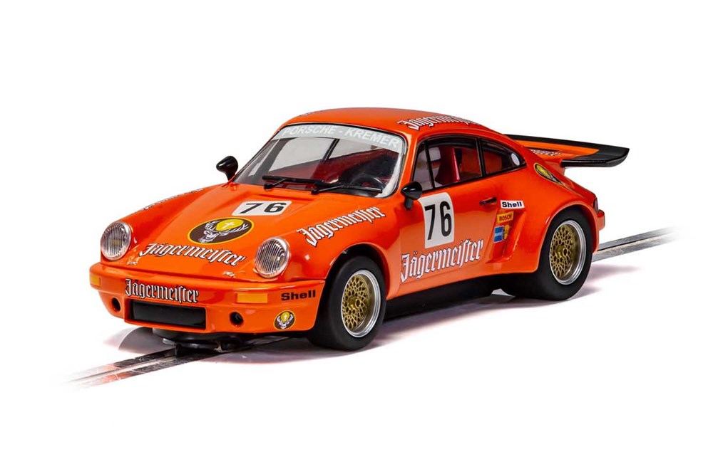 Scalextric C4211 Porsche 911 3.0 RSR - #76 Jagermeister (Kremer Racing) (7879131431149)