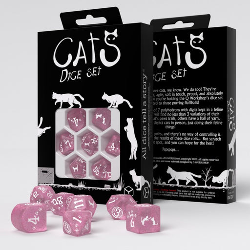 Q Workshop RCAT07 Cats Dice Set: Daisy (9003917345005)