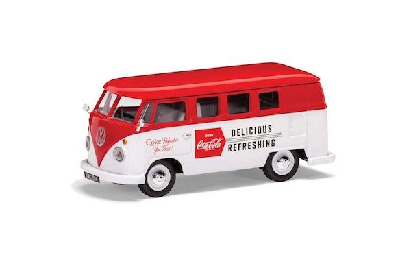 Corgi CC02733 1/43 Coca-Cola Late 1960's VW Camper (8324667605229)