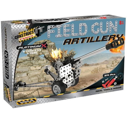 xConstruct It Platinum X - Field Gun Artillery - 314 Pc (6656320405553)