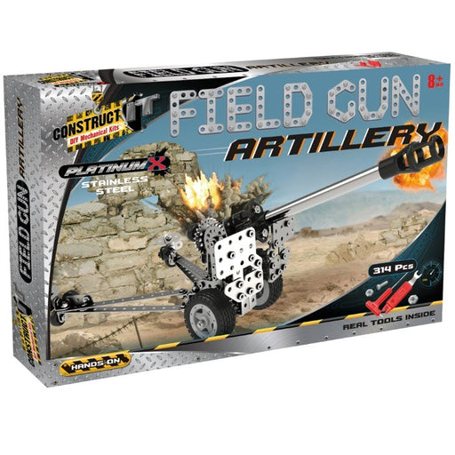 xConstruct It Platinum X - Field Gun Artillery - 314 Pc - Hobby City NZ (6656320405553)
