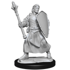WizKids Critical Role Unpainted Miniatures Human Clovis Concord Cleric Male - WZK90385