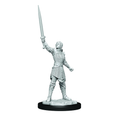 WizKids Critical Role Unpainted Miniatures Human Dwendalian Empire Fighter Female - WZK90386