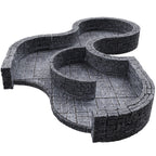 WizKids WarLock Tiles Dungeon Tiles III Curves Terrain & Scenery (2)