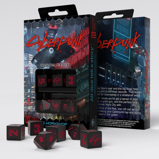 Q Workshop SCPE01 Cyberpunk Red: Night City Essential Set (9003914232045)