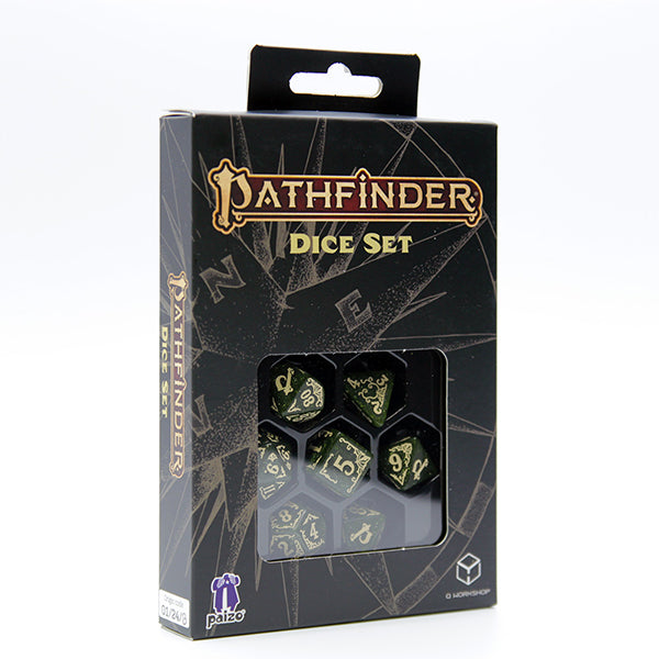 Q Workshop SPAT30 Pathfinder Dice Set: Arcadia (9003917246701)