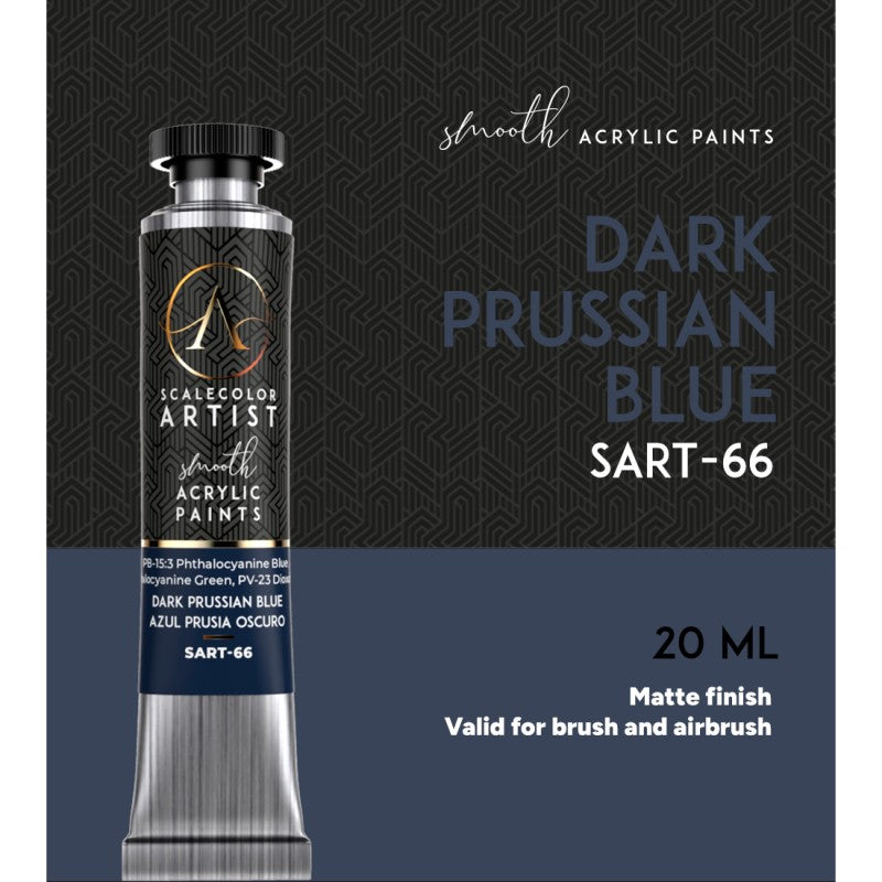 Scale 75 SART-66 Scalecolor Artist Dark Prussian Blue 20ml