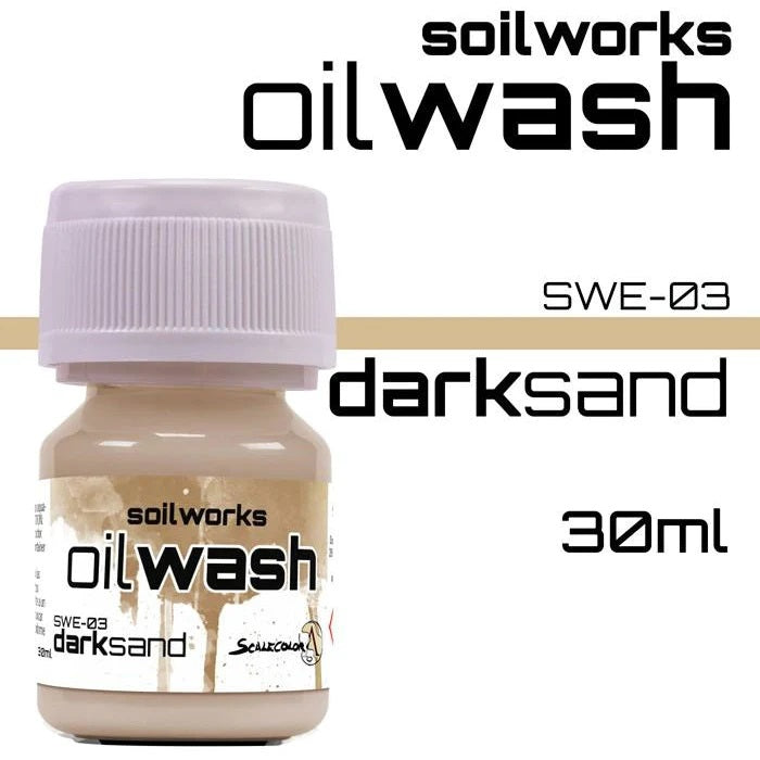 Scale 75 SWE-03 Soilworks Washes Dark Sand 30ml