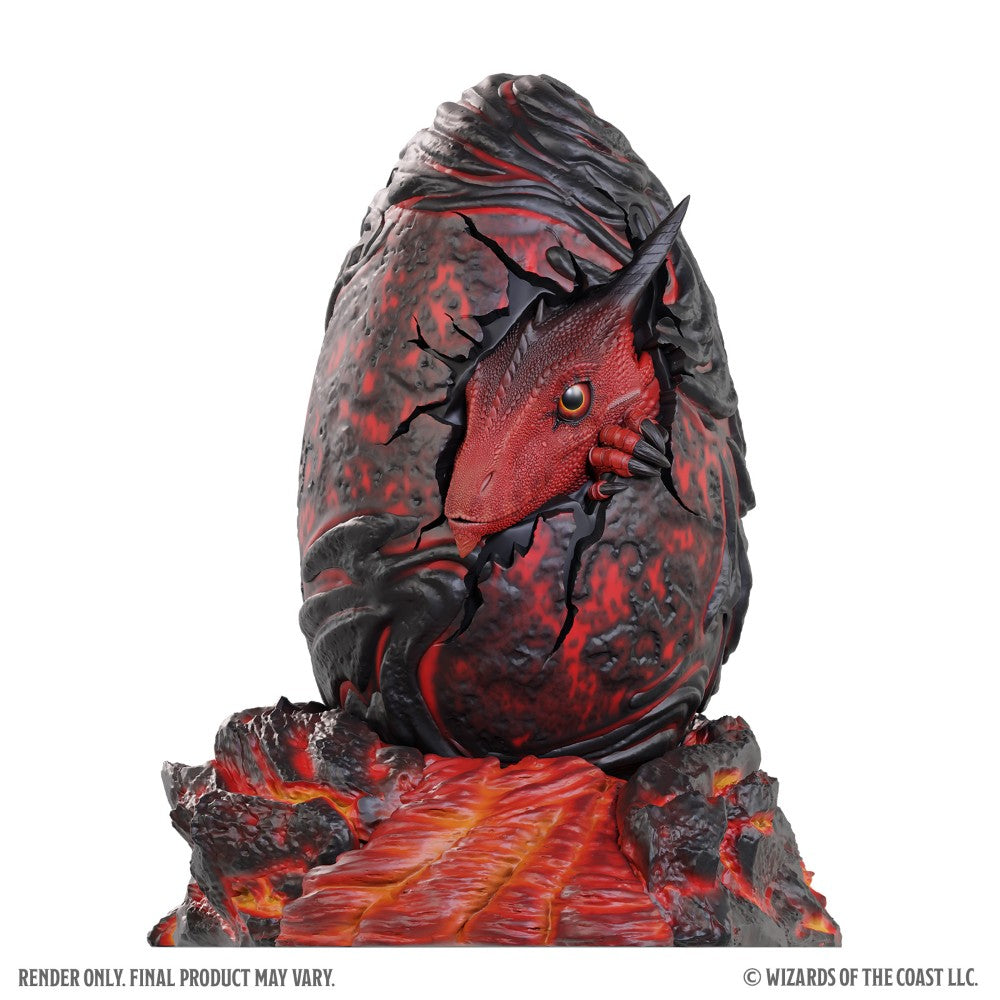 WizKids D&D Replicas of the Realms Red Dragon Egg Collectible Figure (2)