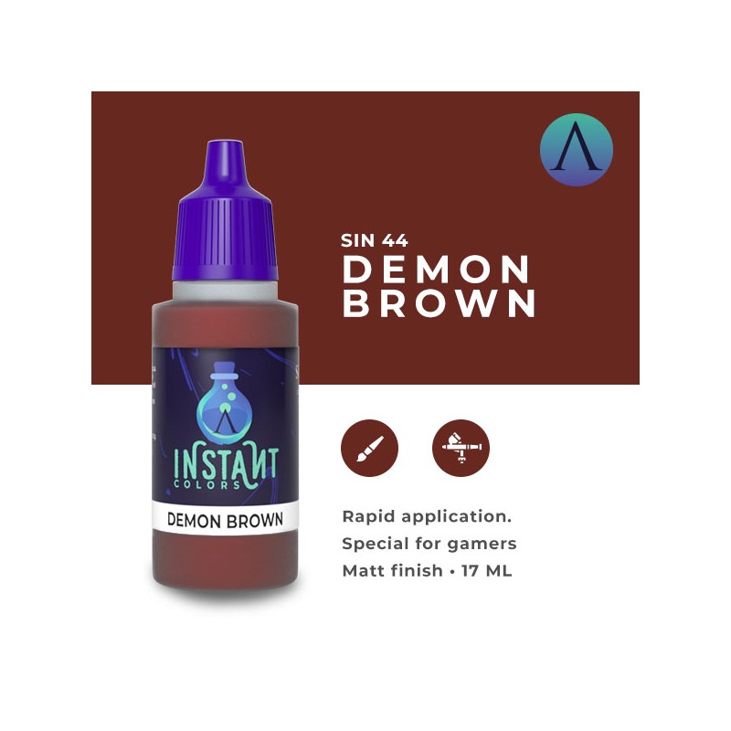 Scale 75 SIN-44 Instant Colors Demon Brown 17ml