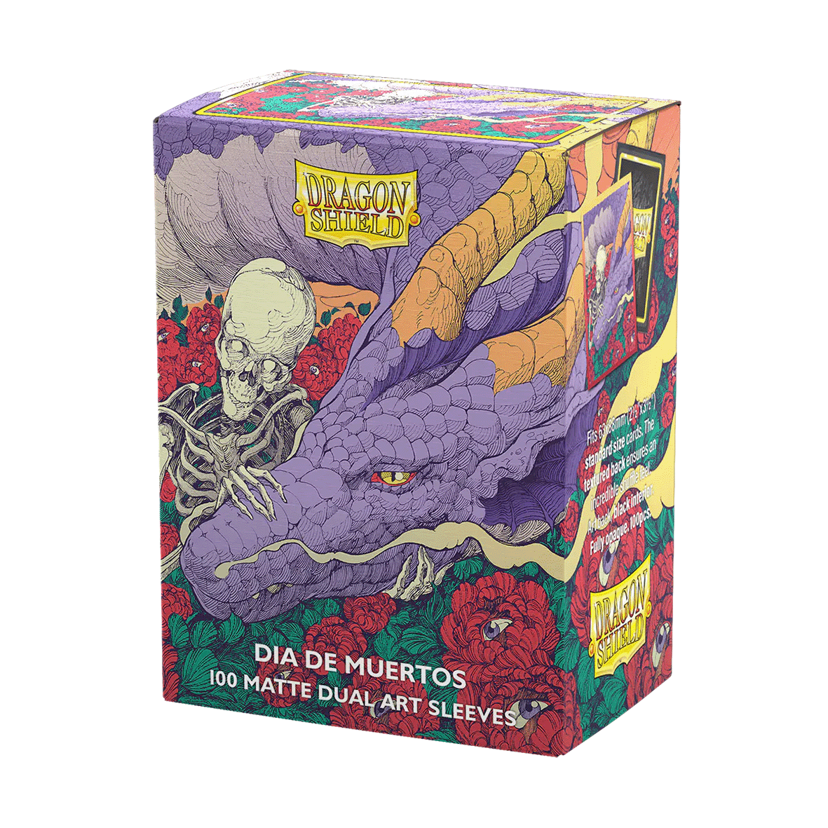 Dragon Shield Sleeves (100) Brushed Art Dia De Muertos 2026 - AT-12192