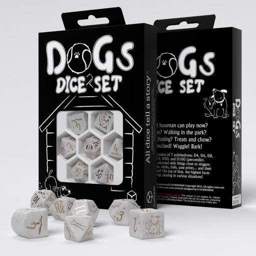 Q Workshop RDOG05 Dogs Dice Set: Charlie (9003917574381)