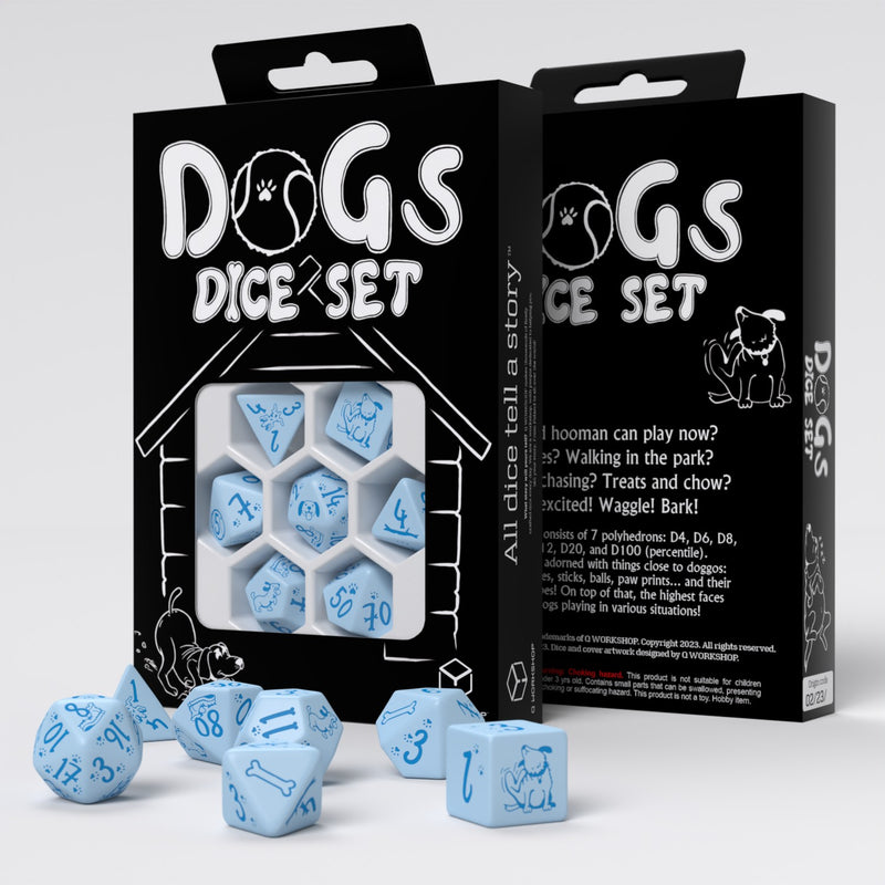 Q Workshop SDOG02 DOGS Dice Set: Max (9003916787949)
