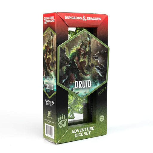 Sirius DZ2002-11 Dice D&D Adventure Dice Druid Green (9003869733101)