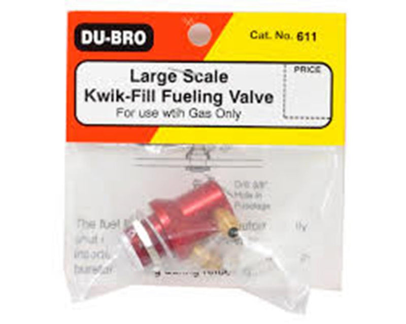 Dubro 611 FUEL VALVE L/SCALE GASOLINE - Hobby City NZ (767694012465)