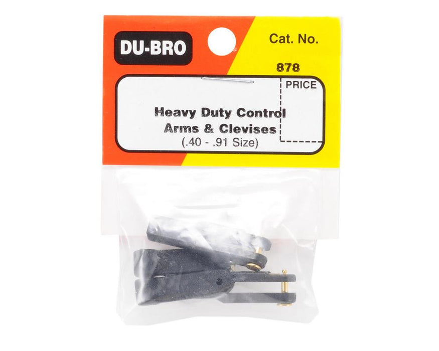 Dubro 878 CONTROL ARMS & CLEVISES (767694110769)