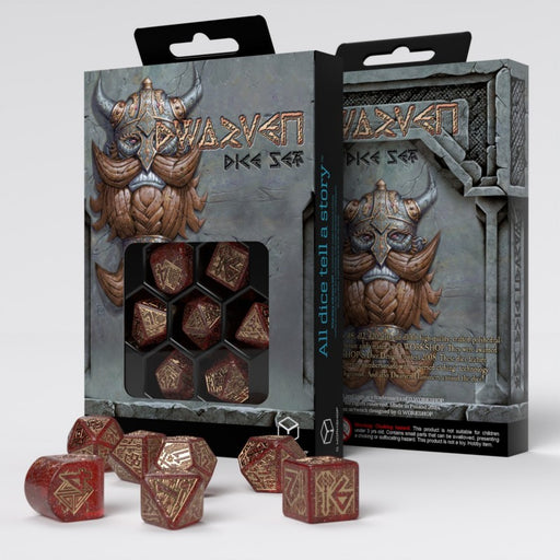 Q Workshop RDWA09 Dwarven Dice Set: Jewels (9003917541613)
