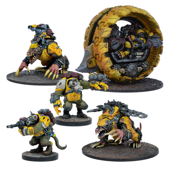 Mantic Games MGDZV105 Deadzone Veer-Myn Tunnel Ambush Booster