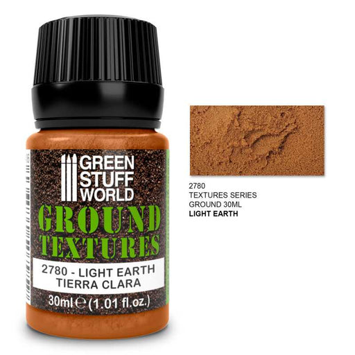 Green Stuff World 2780 Texturizing Paste / Acrylic Ground Texture LIGHT EARTH 30ml (9080478761197)