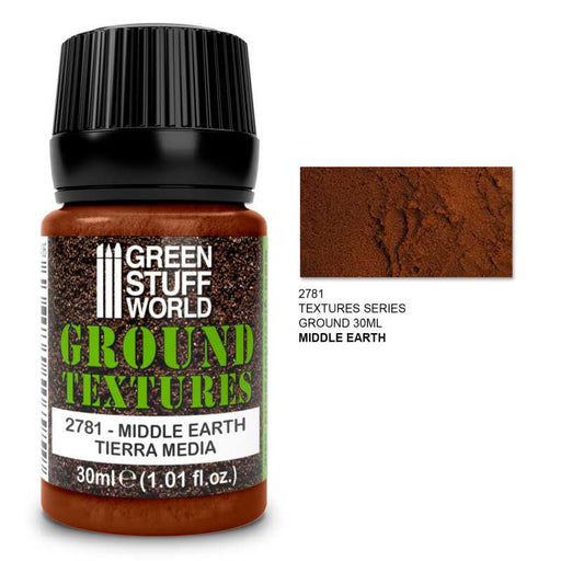Green Stuff World 2781 Texturizing Paste / Acrylic Ground Texture MIDDLE EARTH 30ml (9080478630125)