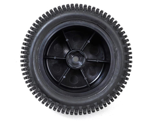 xECX ECX43003 Rear Tire Premount R Black Wheels (2) Boost (7537754407149)