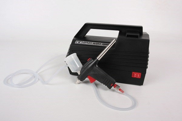 Tamiya 74520 SprayWork Basic Air Compressor w/Airbrush