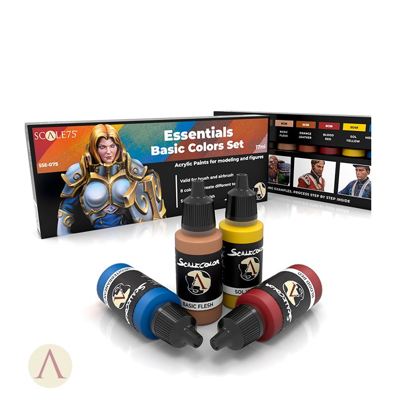 Scale 75 SSE-075 Scalecolor Essentials Paint Set