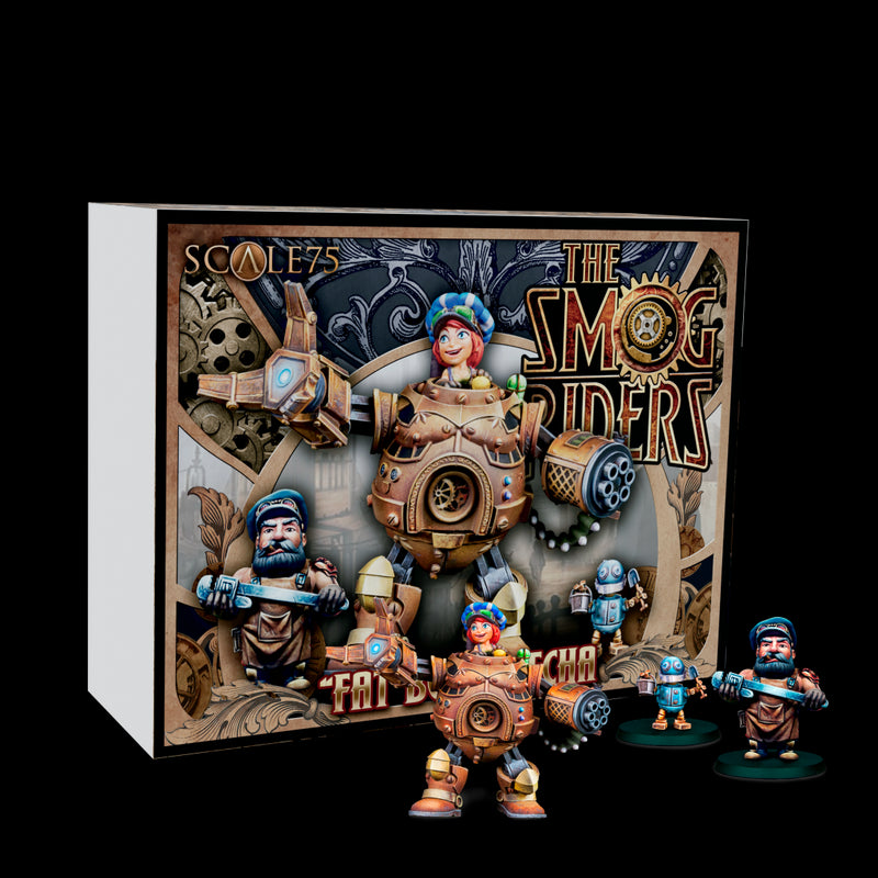 Scale 75 SSR-023 Figures The Smog Riders Fat Bob Mecha 35mm