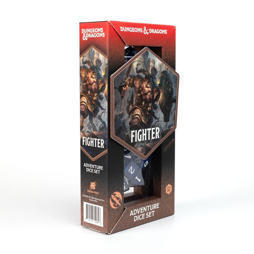Sirius DZ2002-03 Dice D&D Adventure Dice Fighter Blue (9003869536493)