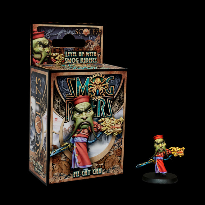 Scale 75 SSR-020 Figures The Smog Riders Fu Cat Chu 35mm