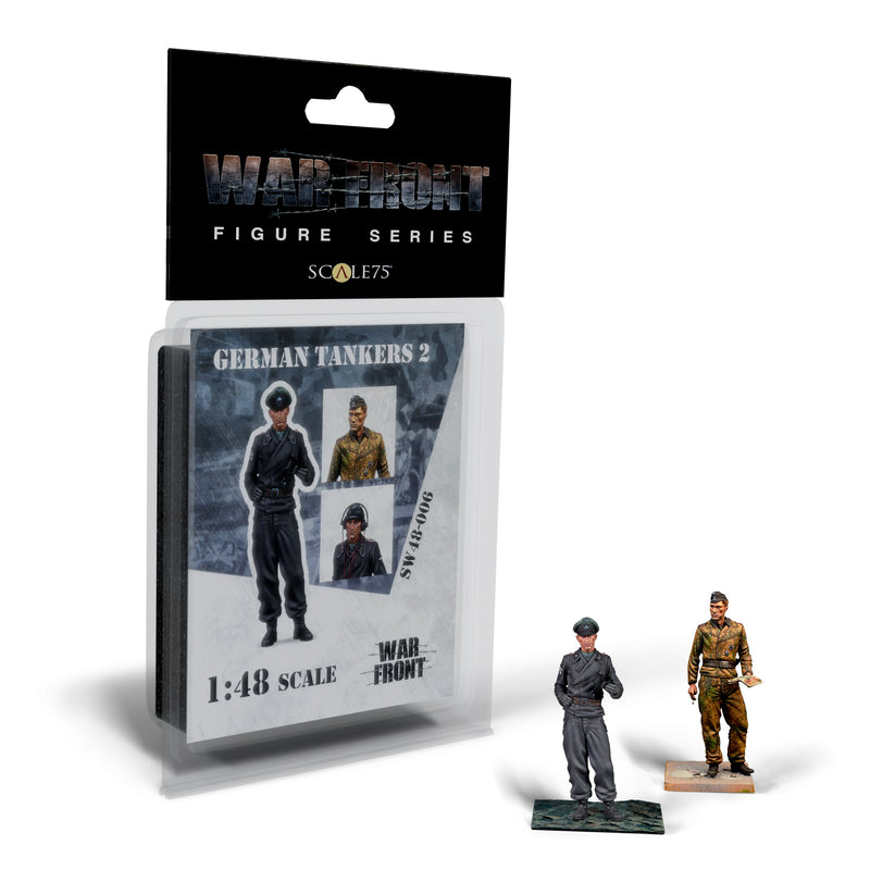 Scale 75 SW48-006 Figures Warfront German Tankers 2 1:48