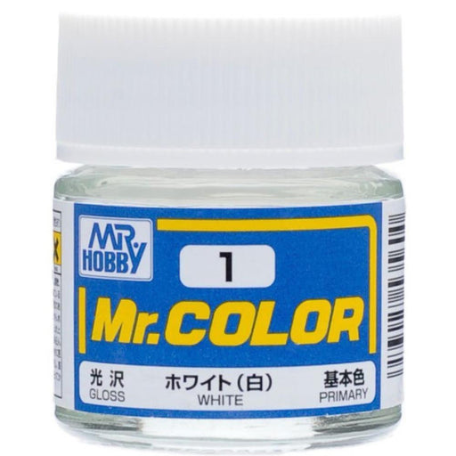 Gunze C001 Mr. Color -  Gloss White (8177829019885)